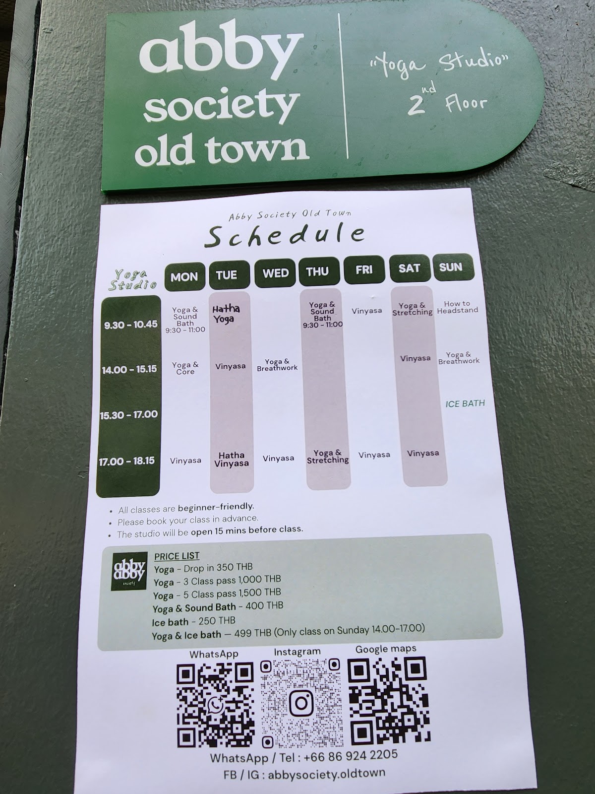 ABBY Society Old Town - YOGA photo 9