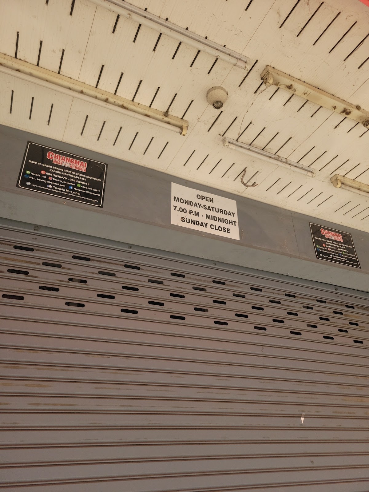 Muay Thai Shop Chiang Mai