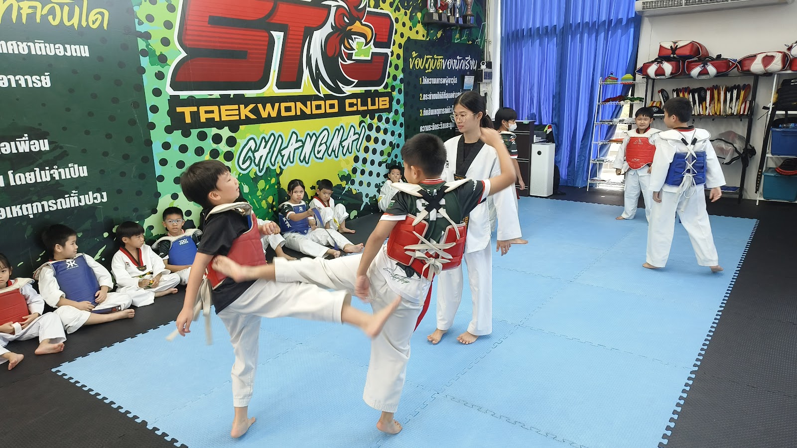 STC Taekwondo Academy สาขา ปตท หลัง ม.พายัพ
